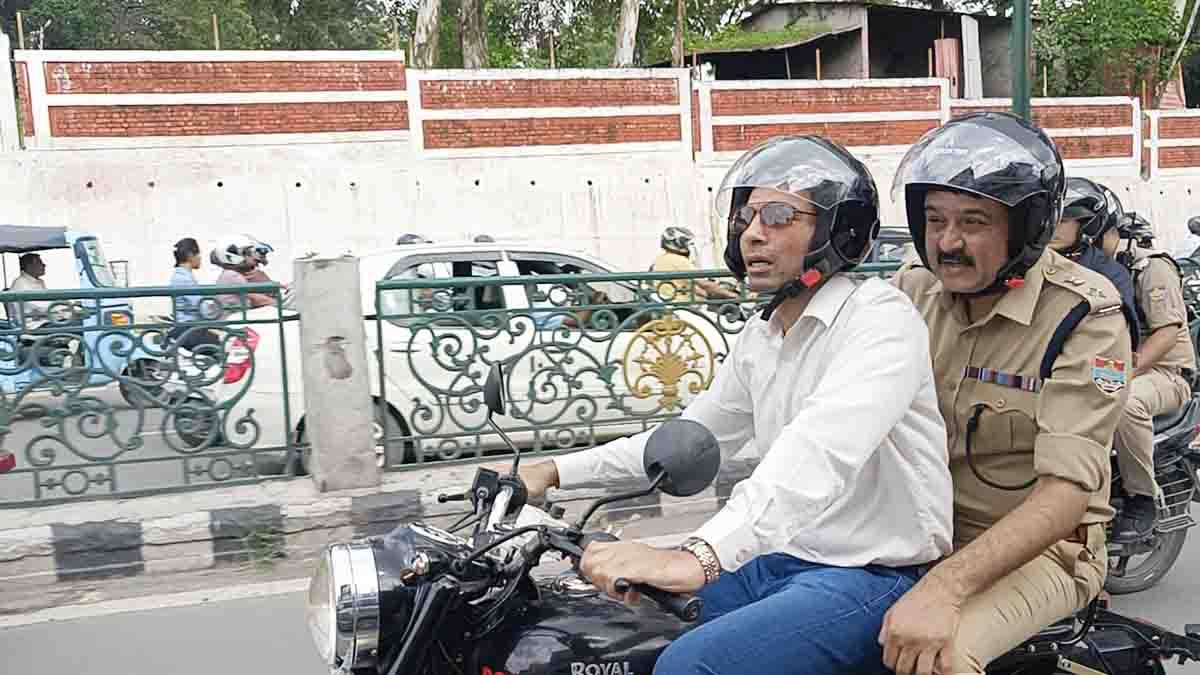 dehradun city dehradun district magistrate inspects drainage plan traffic improvements