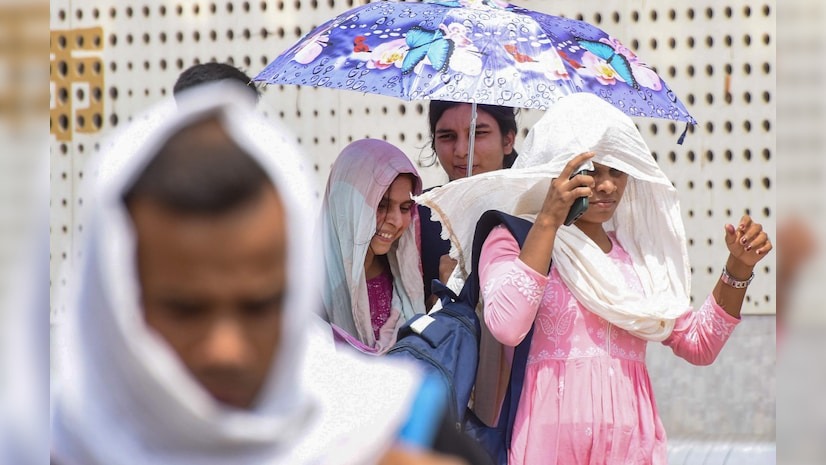 delhi weather update 28 march 2025 imd alert strong winds heat1