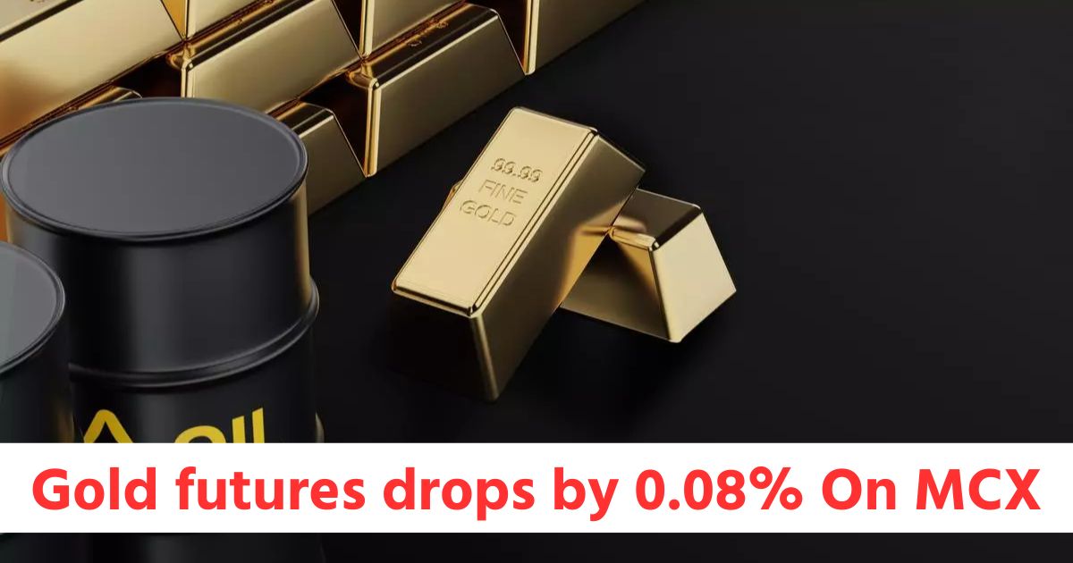 gold futures drops by 0 08 and silver futures drops by 0 34 while crudeoil futures gains by 1 54
