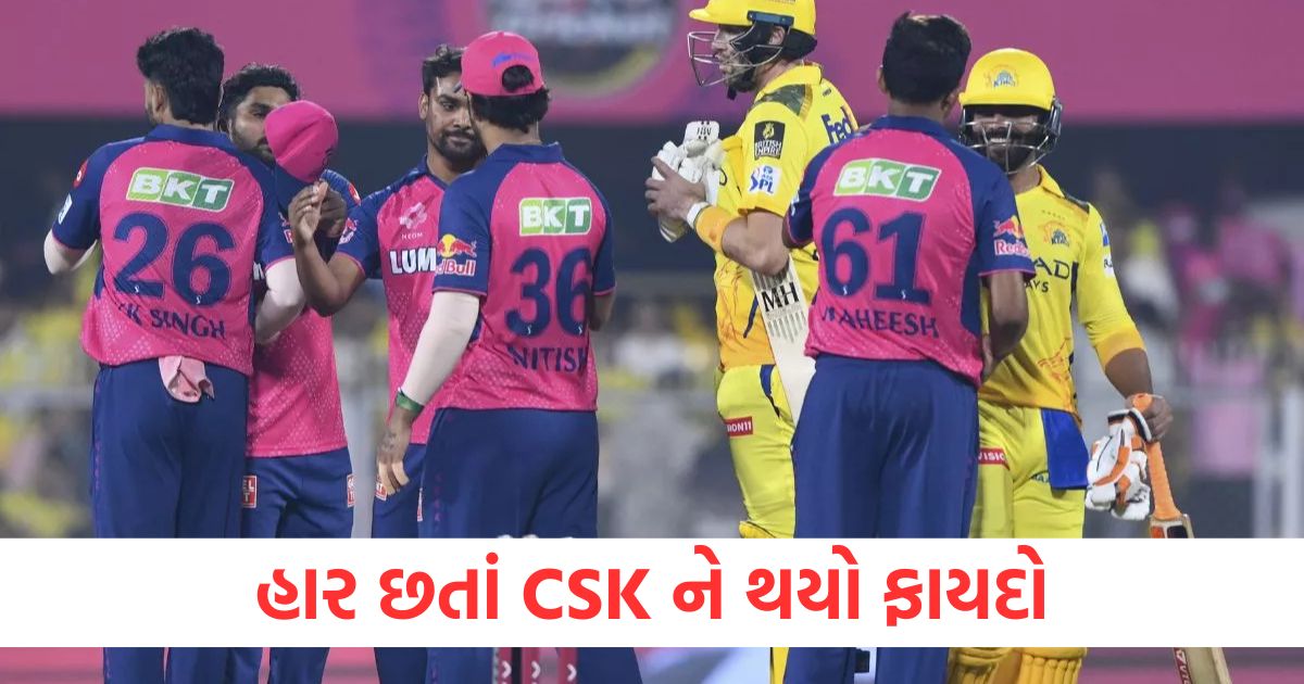 ipl 2025 points table updated after rr vs csk match purple cap orange cap holder