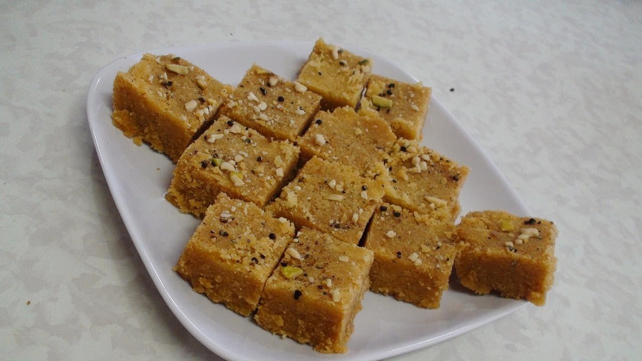 mohanthal is a very tasty sweet made from gram flour after eating it everyone will ask for its recipe2