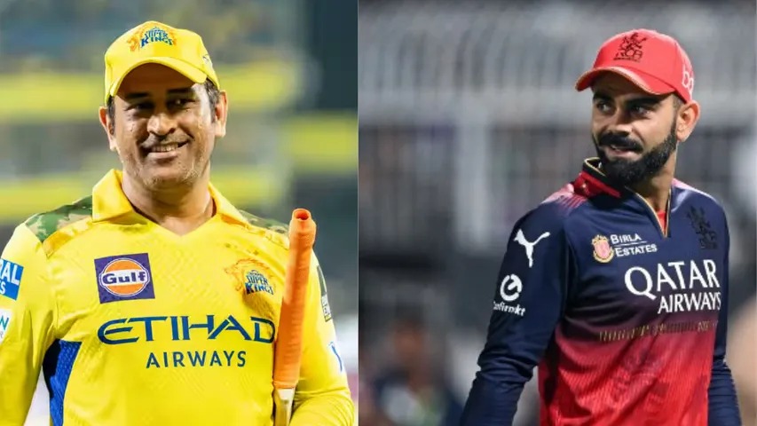 most sixes in csk vs rcb match ms dhoni virat kohli ipl 2025 here know latest sports news2