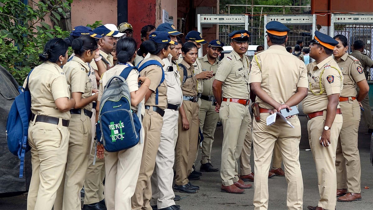 mumbai police conduct mock drill in sensitive areas for festival after nagpur riots maharashtra violence