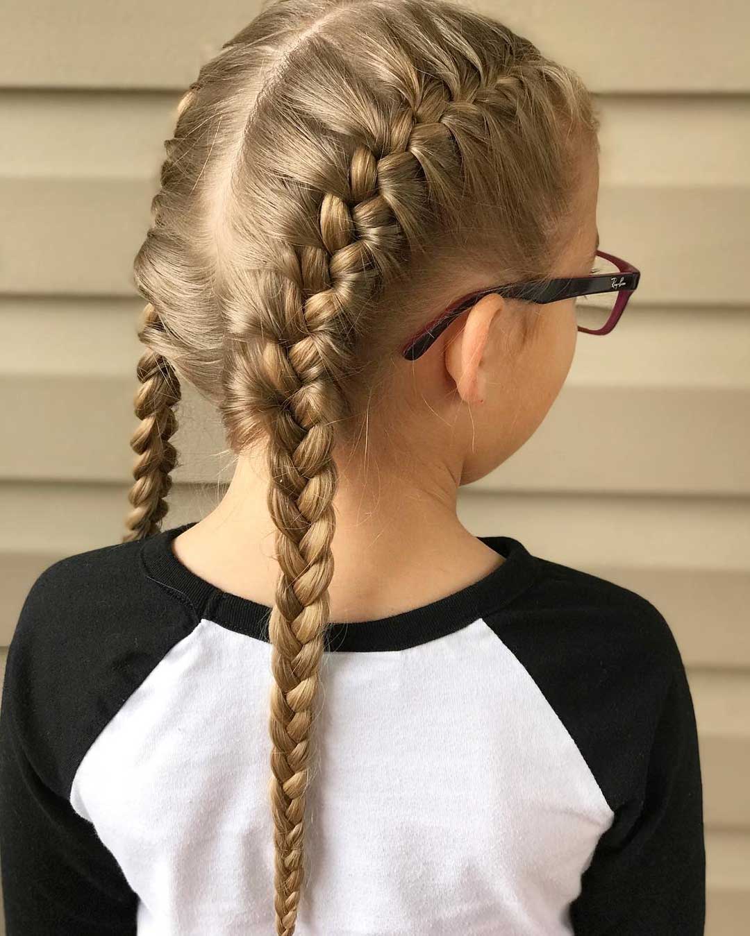 navratri 2025 fancy hairstyle for baby girl to enhance their look1
