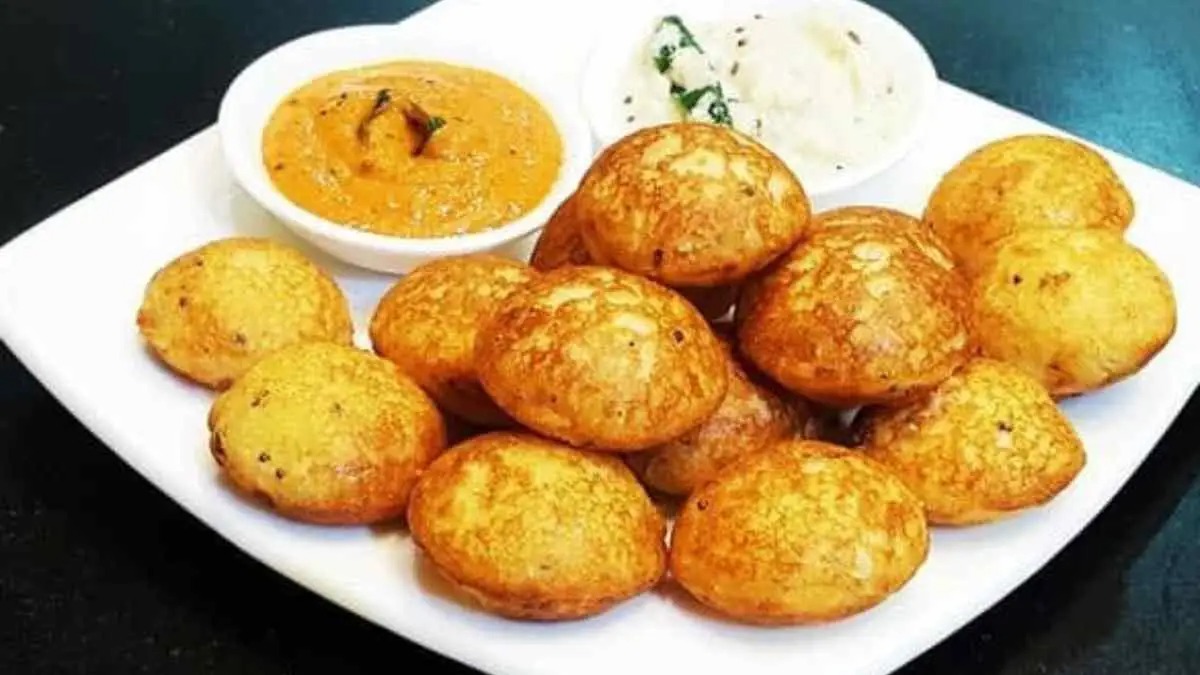 recipe of tea time snack besan appe2