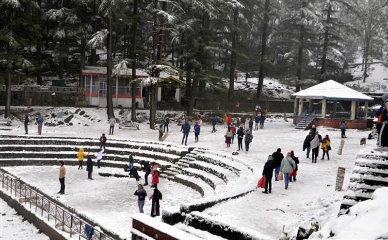 shimla himachal pradesh weather update rainfall deficit snowfall expected tourists are reaching shimla manali on weekends1