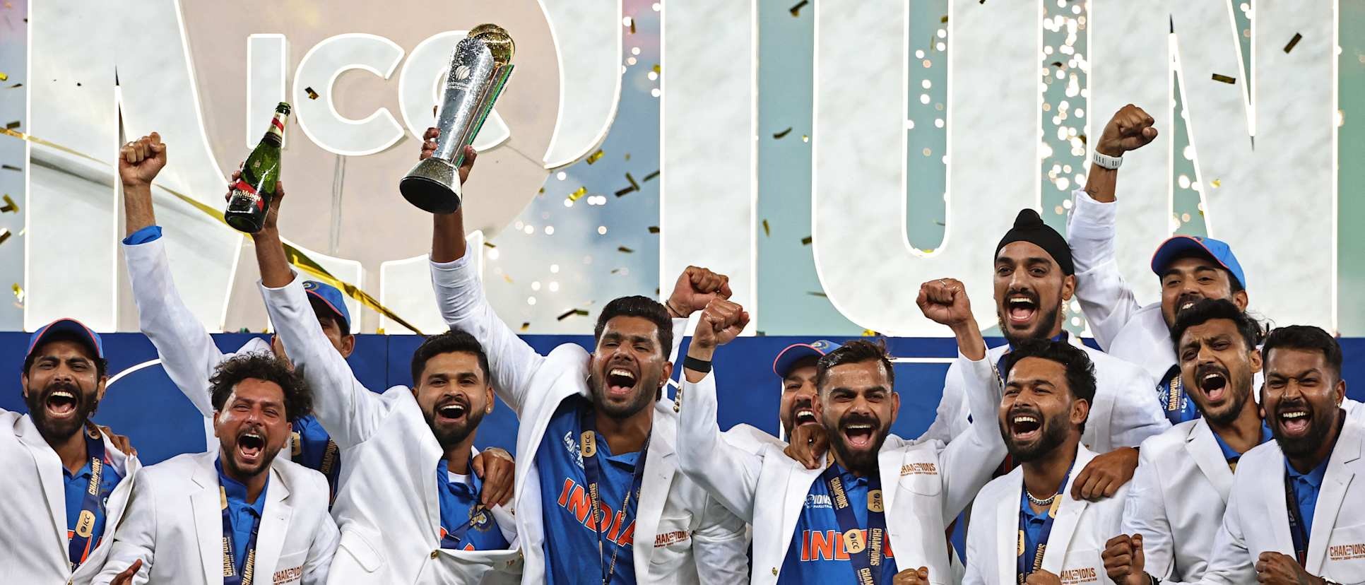 team india win 5th trophy under rohit sharma captaincy champions trophy 2025 final ind vs nz1