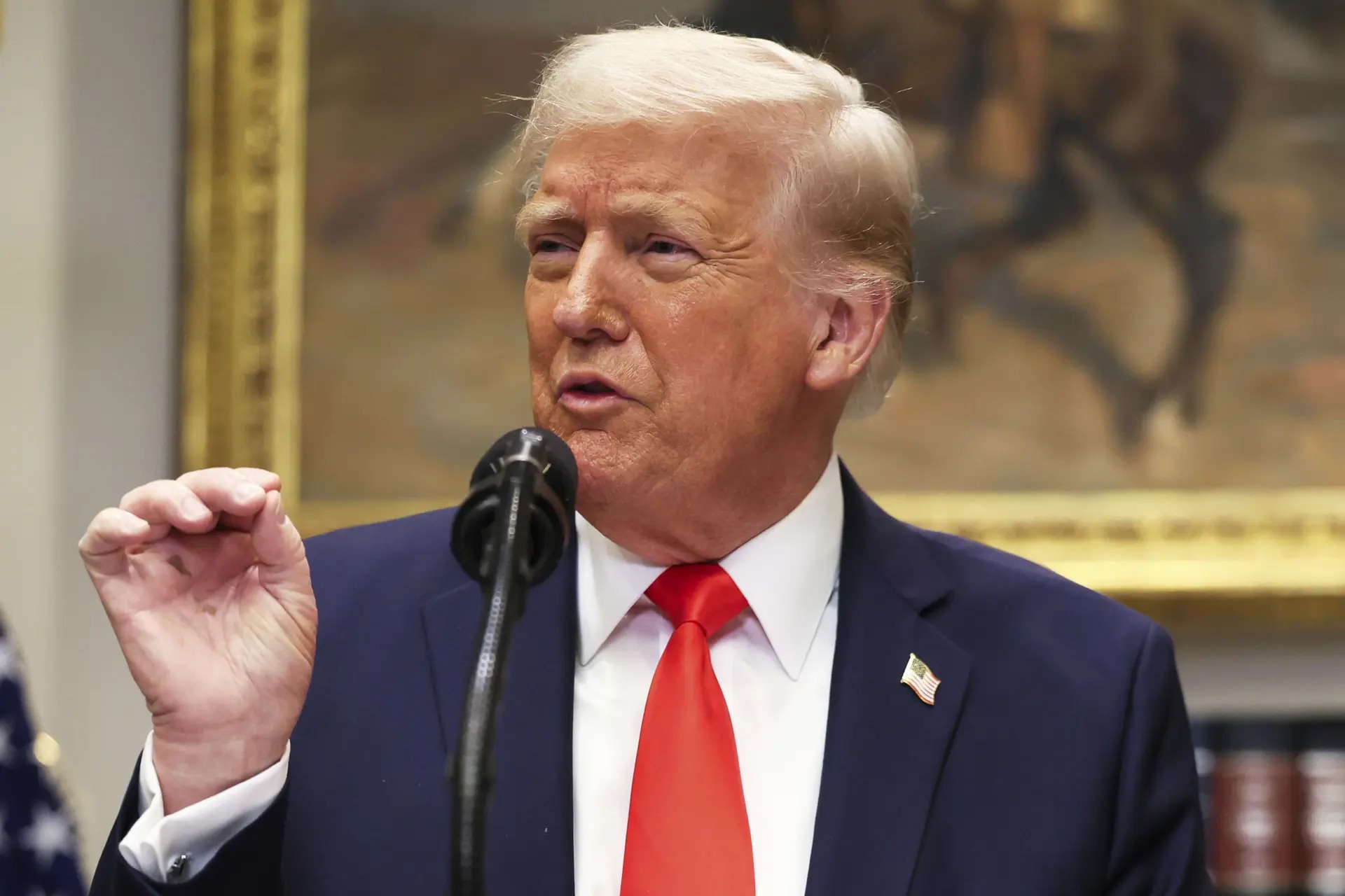 us president donald trump keep imposing banking sanctions and tariffs on russia until a ceasefire and peace agreement with ukraine