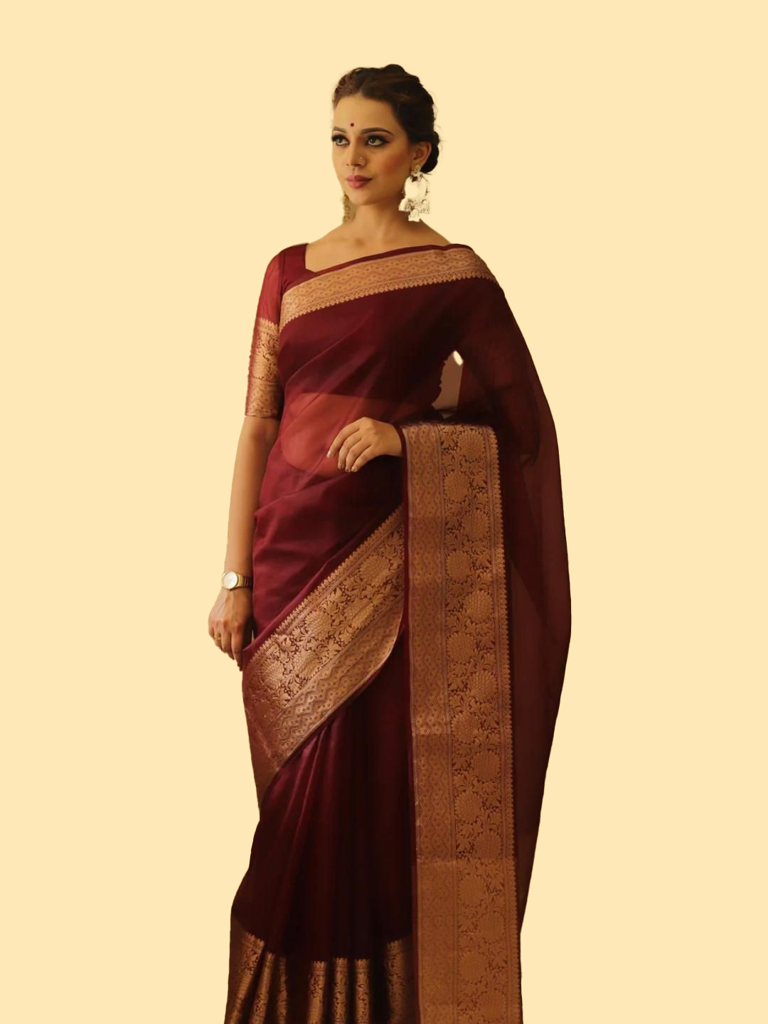 beautiful ready to wear saree designs for weddings1