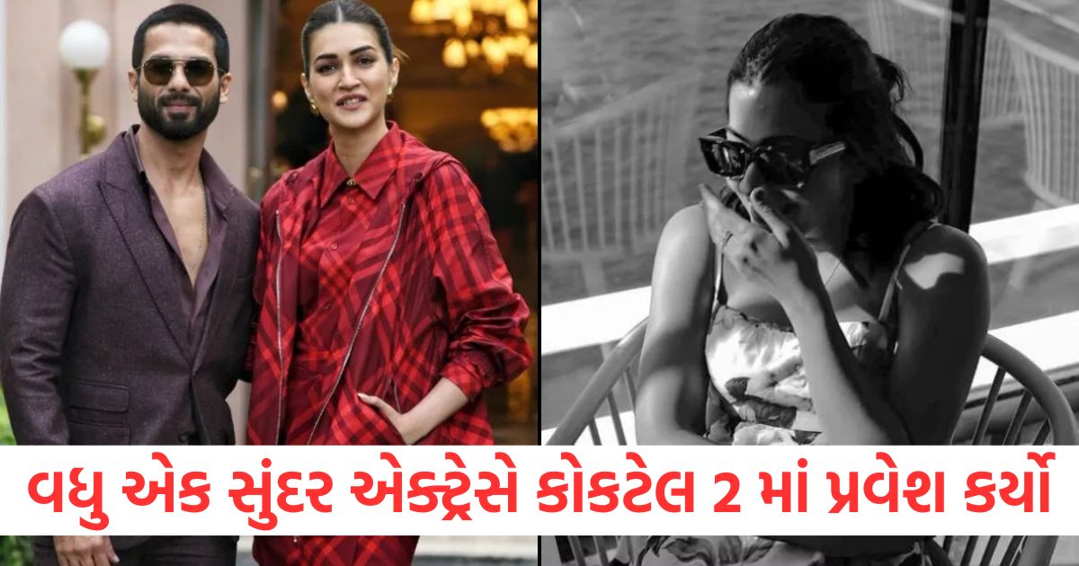bollywood actress joins shahid kapoor cocktail 2 movie after kriti sanon