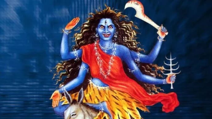 chaitra navratri 2025 day 7 maa kali mantra and aarti lyrics know its benefits
