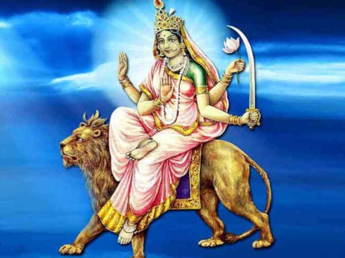 chaitra navratri day 6 maa katyayani puja vidhi bhog mantra favorite flowers everything you should know1