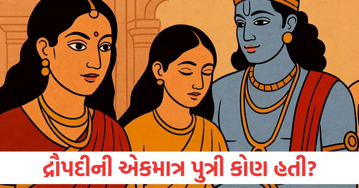 draupadi ki beti kaun thi unknown tales of mahabharat yudhishthira and draupadi secutive daughter who married to shri krishna son