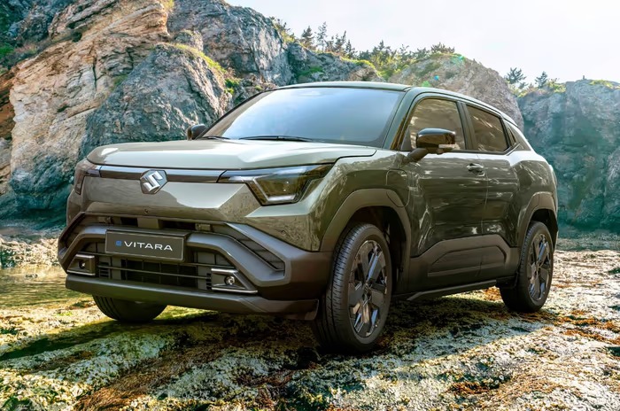 first electric car maruti evitara spotted during testing in india1