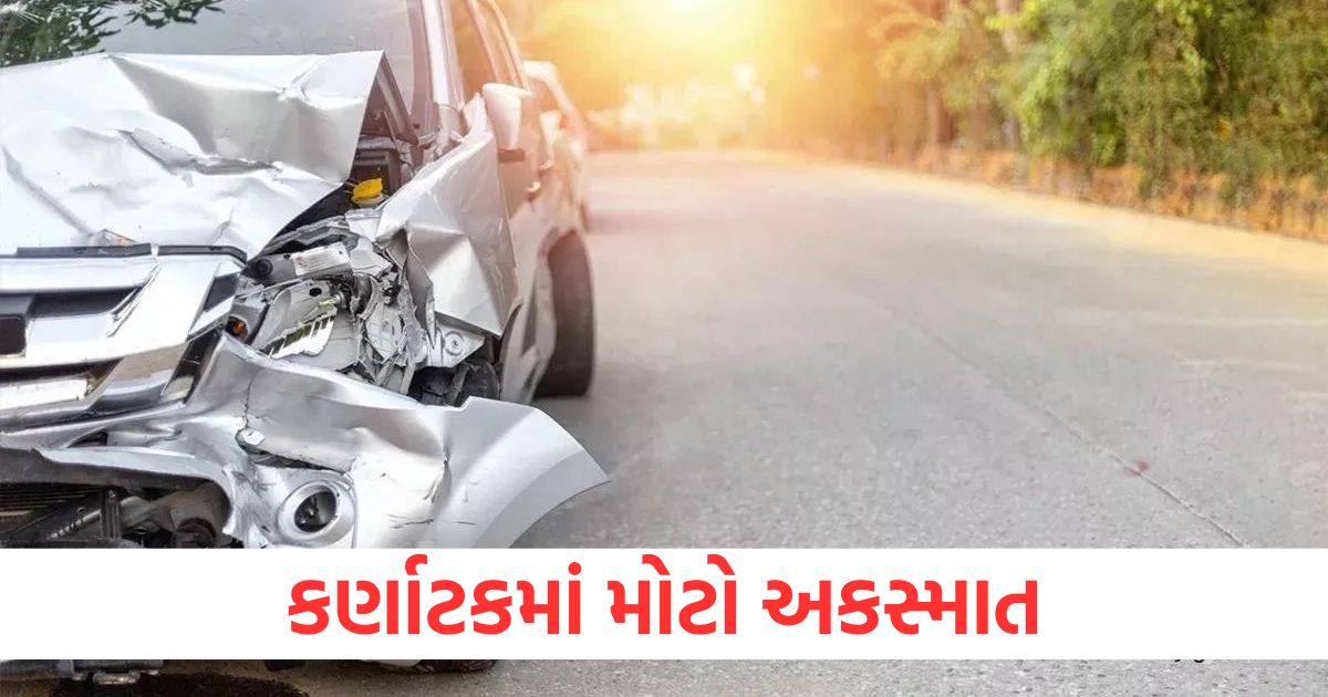 five dead and 10 injured after van collides with parked truck in kalaburagi1