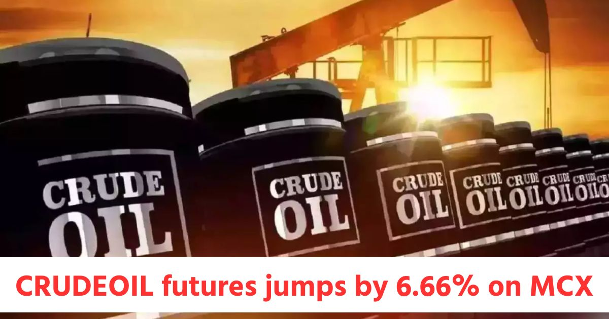 gold futures gains by 3 5 and silver futures gains by 3 76 while crudeoil futures jumps by 6 66 on