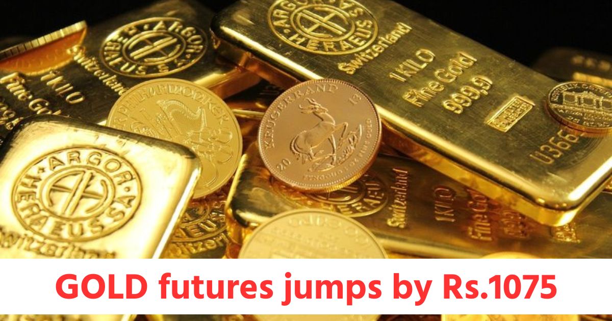 gold futures jumps by rs 1075 while silver futures drops by rs 81 on mcx crude oil futures gains by rs 791