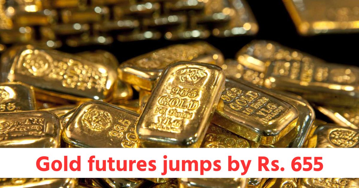 gold futures jumps by rs 655 and silver futures by rs 2786 while crude oil futures falls by rs 102