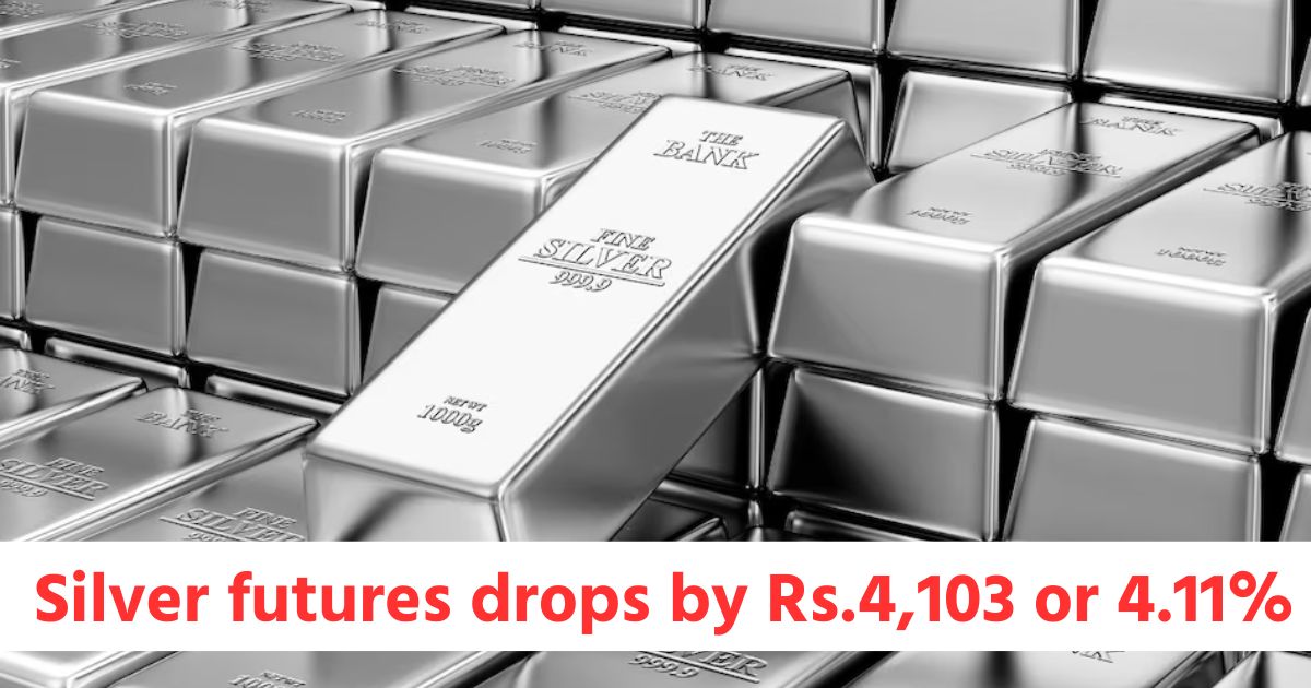 gold futures retreats after hitting all time high of rs 91423 10 gram on mcx silver futures drops by rs 4103 or 4 11