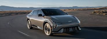 kia motors unveils first global electric sedan car ev4 new york international global auto expo know details1