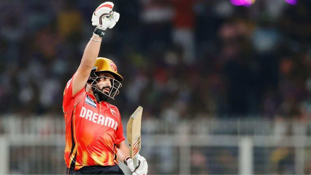 kkr vs pbks prabhsimran singh became the first uncapped player to complete 1000 runs for punjab kings1