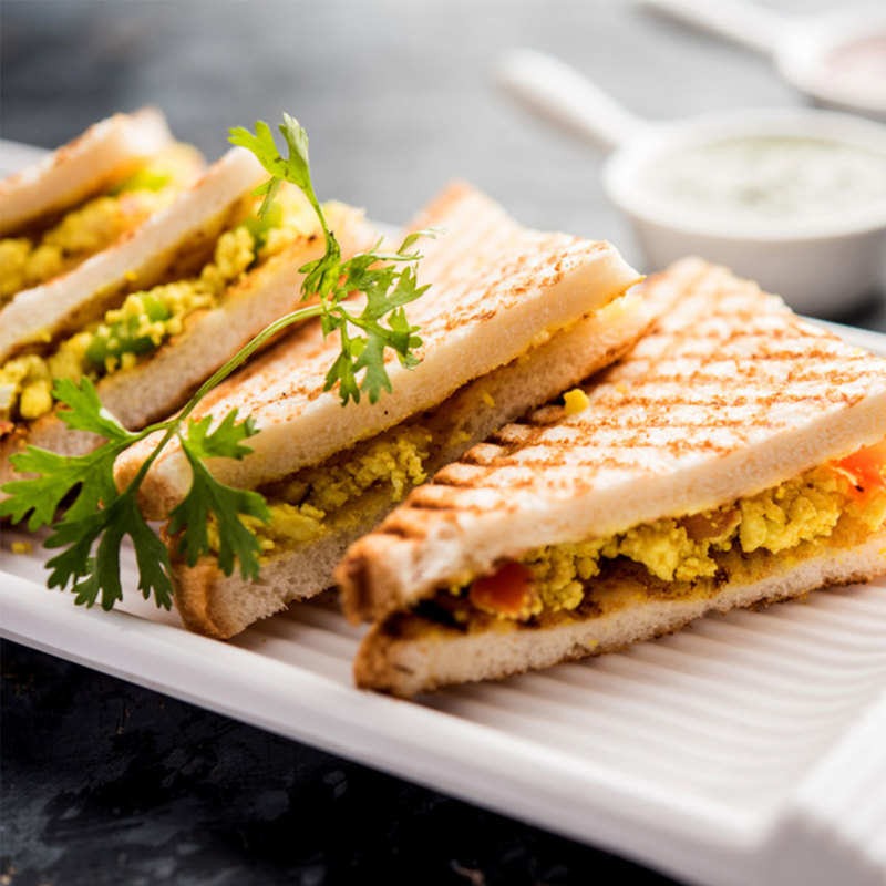 make super tasty and healthy paneer sandwich for breakfast it will bring a smile to the childrens faces2