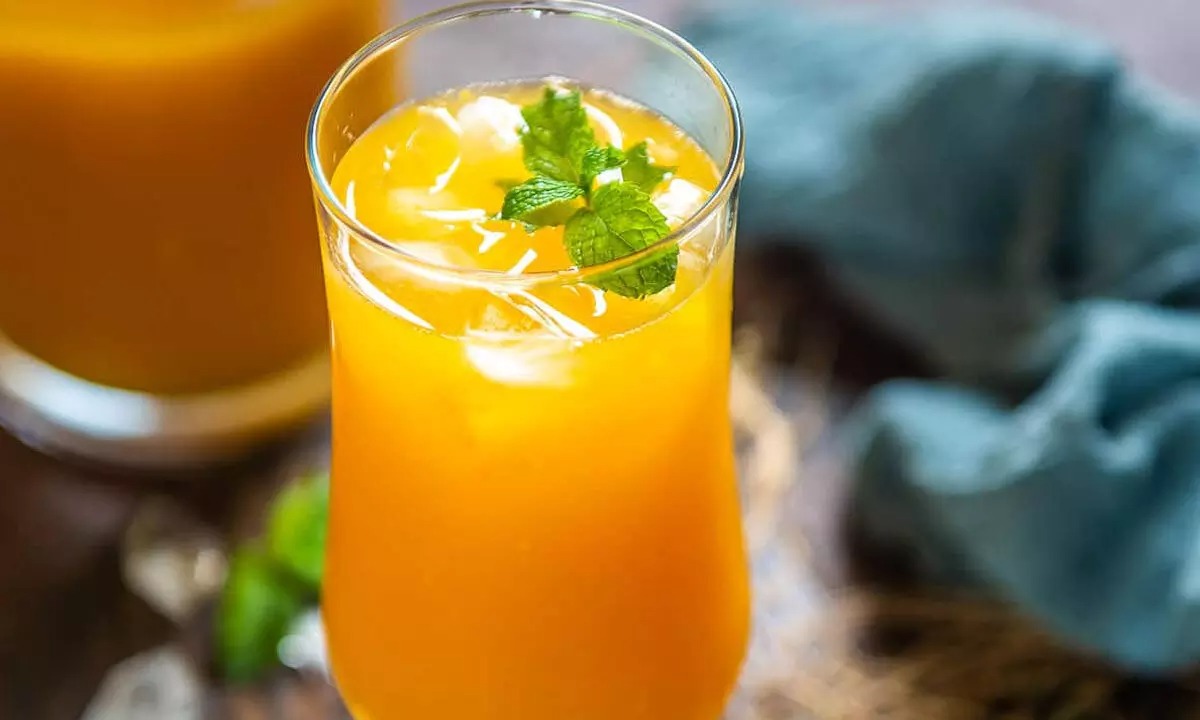 mango iced tea will beat the summer heat the method to make it at home is very easy2