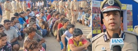 more than 400 suspicious foreign immigrants detained gujarat police big joint action in ahmedabad city1