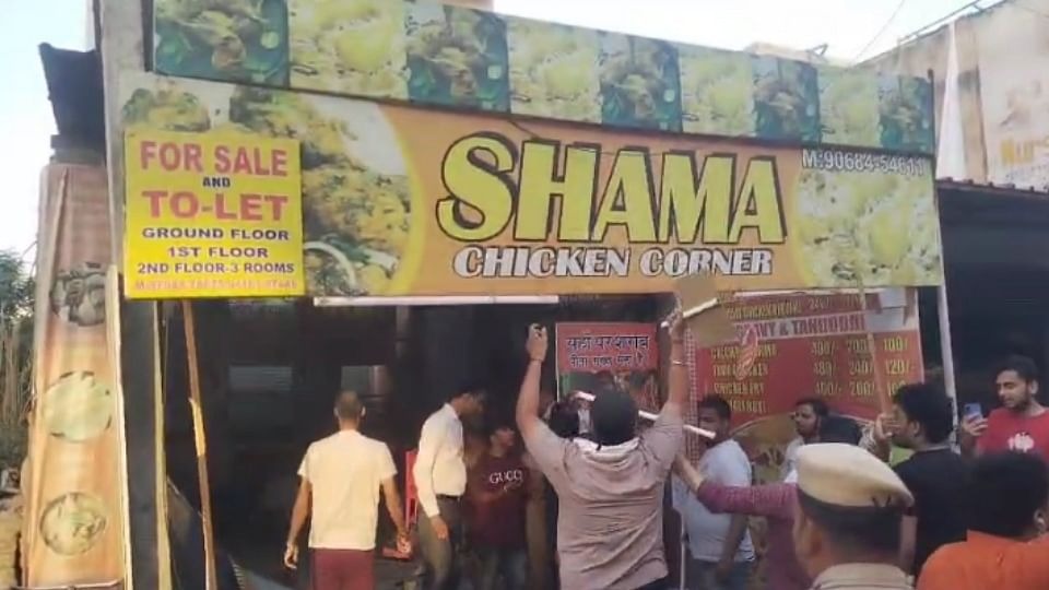 pahalgam terror attack hindu organizations vandalized muslims biryani shops in ambala haryana1