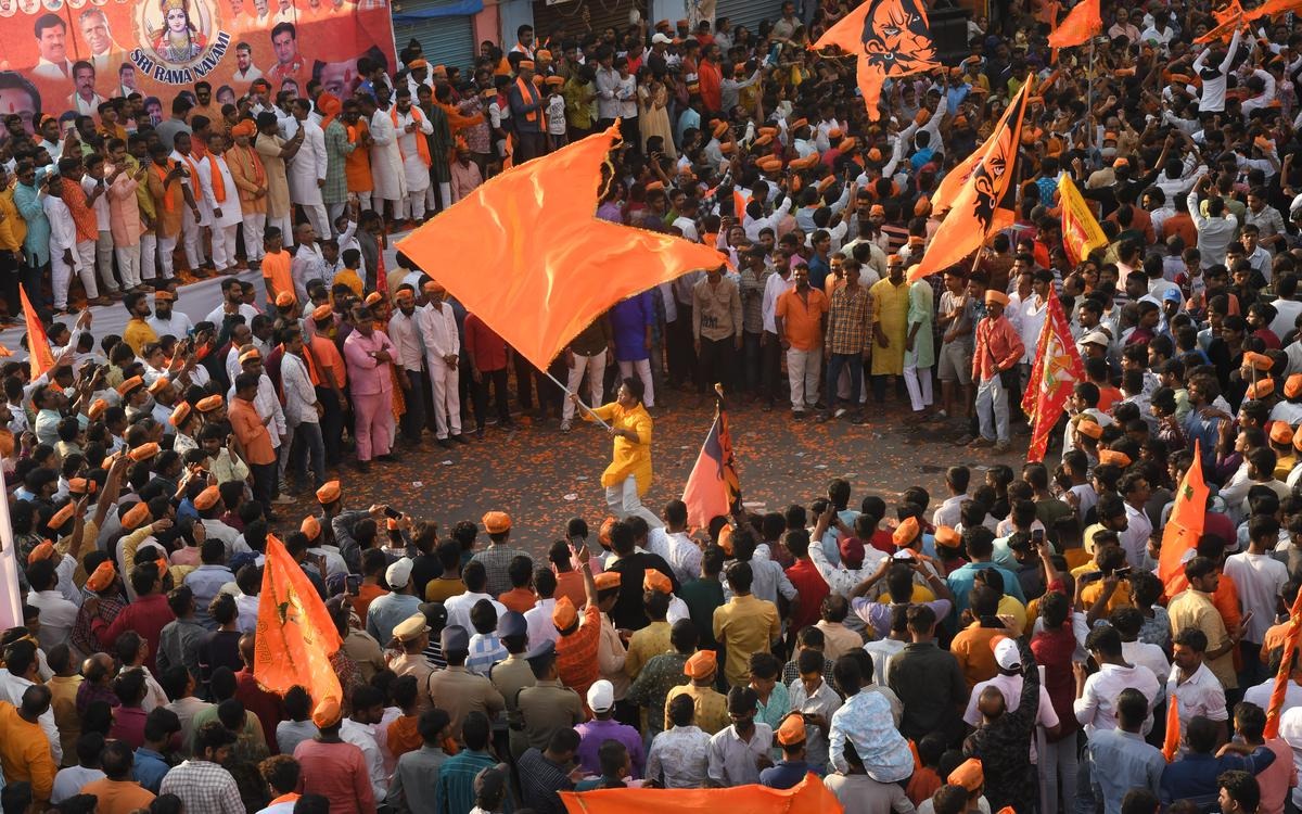 ram navami shobha yatra 2025 maharashtra police on alert mode special focus on muslim majority masjid area mumbai nangpur andheri2