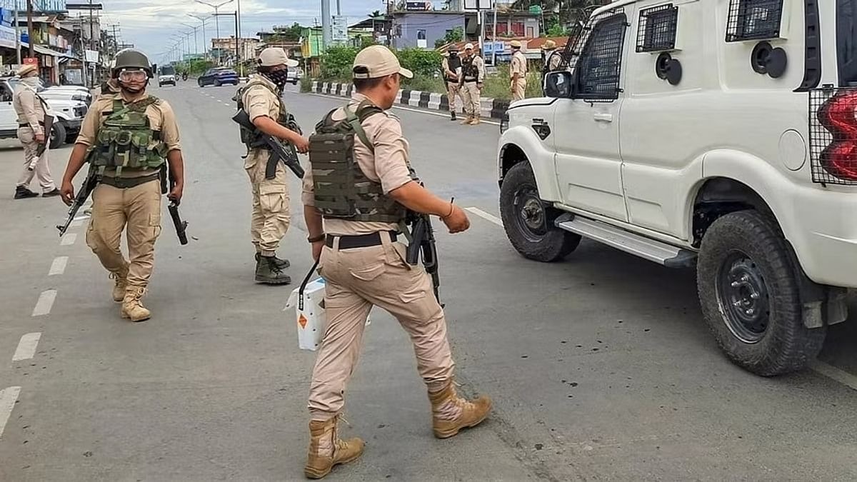 security forces bust militant camp after brief encounter in manipur