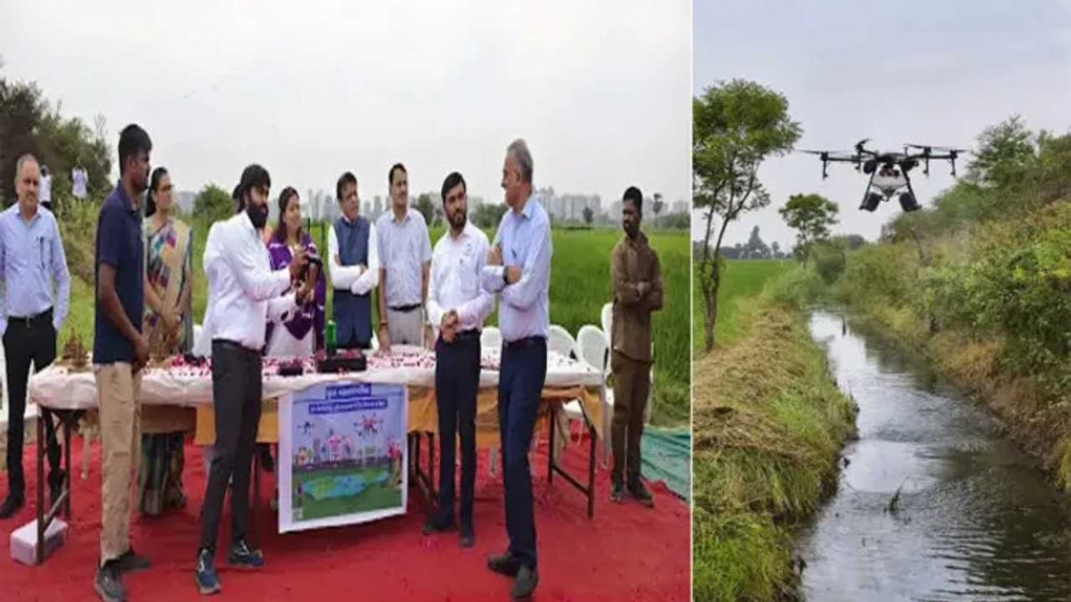 surat municipal corporation mosquitoes will be gone with the help of drones know what is the new technologyewe