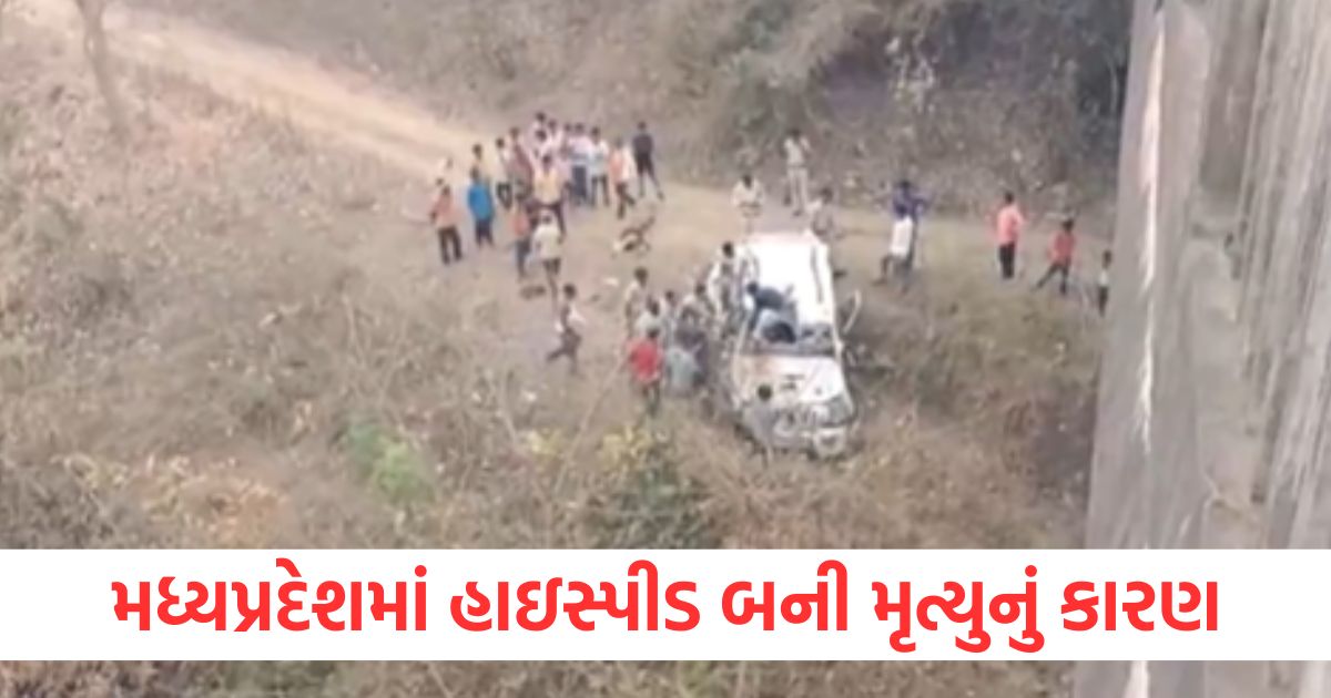 suv falls from bridge onto river bed in jabalpur 4 died2