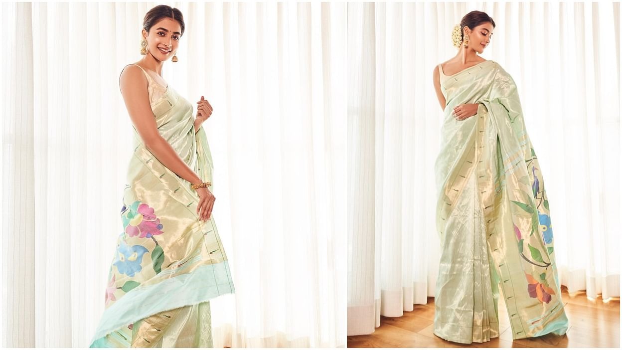trendy saree for summer wedding function2