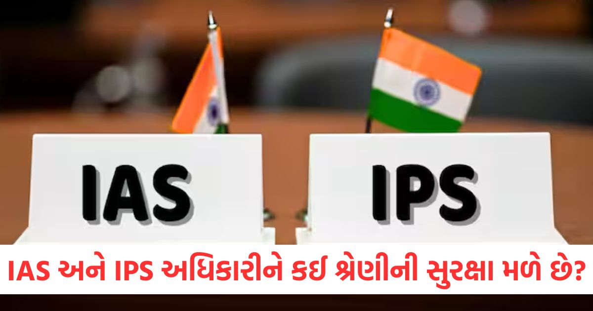 which category of security do ias and ips officers get