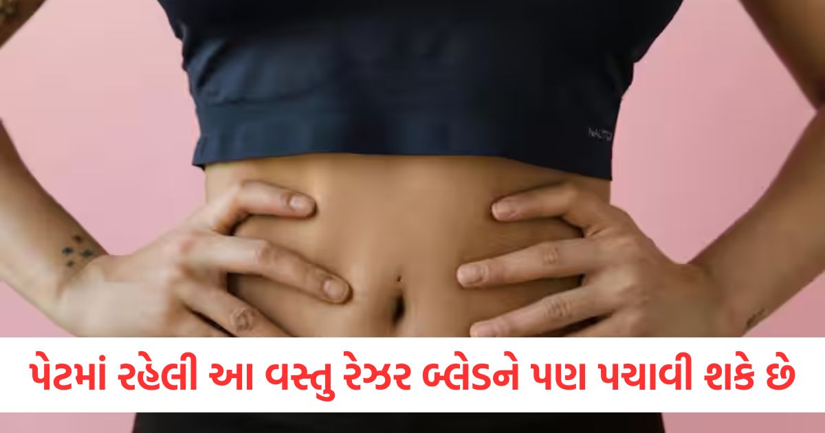 પેટમાં રહેલી આ ખતરનાક વસ્તુ રેઝર બ્લેડને પણ પચાવી શકે છે