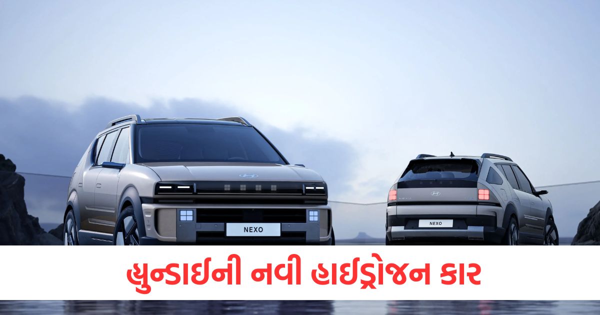 હ્યુન્ડાઈની નવી હાઈડ્રોજન કાર