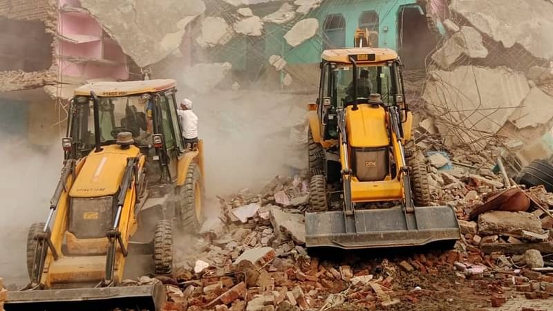 action taken against more than 350 illegal mosques and madrasas in up bulldozer action still going on