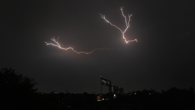 delhi ncr weather update rain in many areas along with dust storm imd warning1