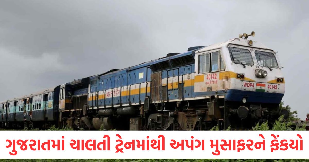 disabled passenger thrown out of moving train in gujarat dies1