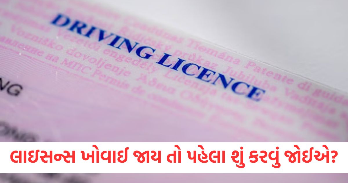 do these things first if your driving license is lost get duplicate dl in easy steps