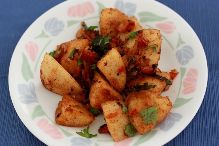 easy way to make fried idli for evening snack and morning breakfast1