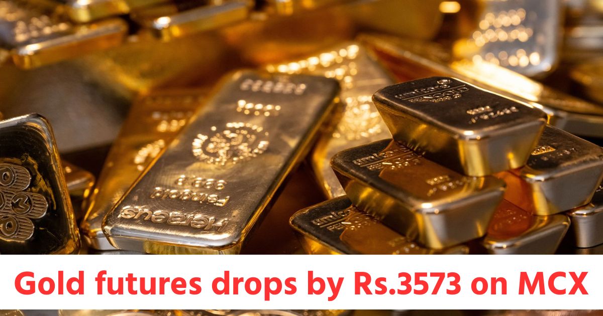 gold futures drops by rs 3573 and silver futures drops by rs 3928 while crudeoil futures slips by rs 408 on