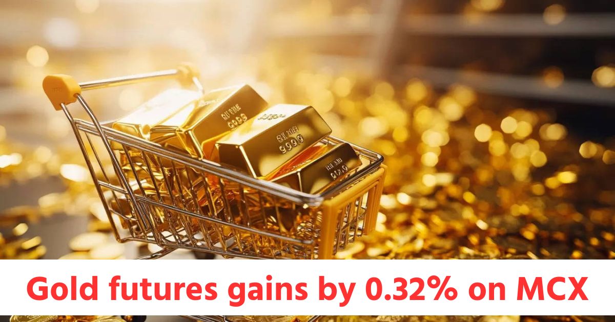 gold futures gains by 0 32 and silver futures by 0 58 on mcx crudeoil futures gains by 0 62