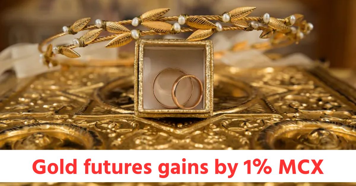 gold futures gains by 1 and silver futures gains by 0 31 while crudeoil futures gains by 0 46 on