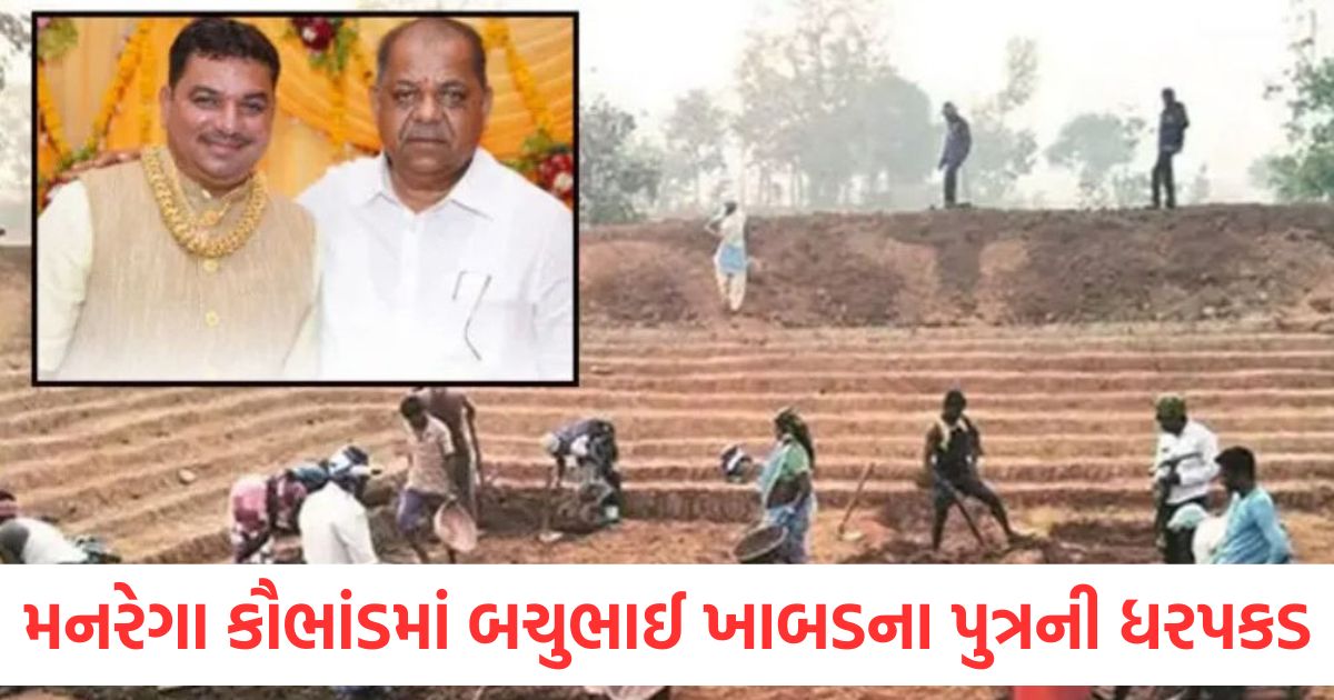 gujarat minister bachubhai khabad son balvant khabad arrested in mgnrega scam2