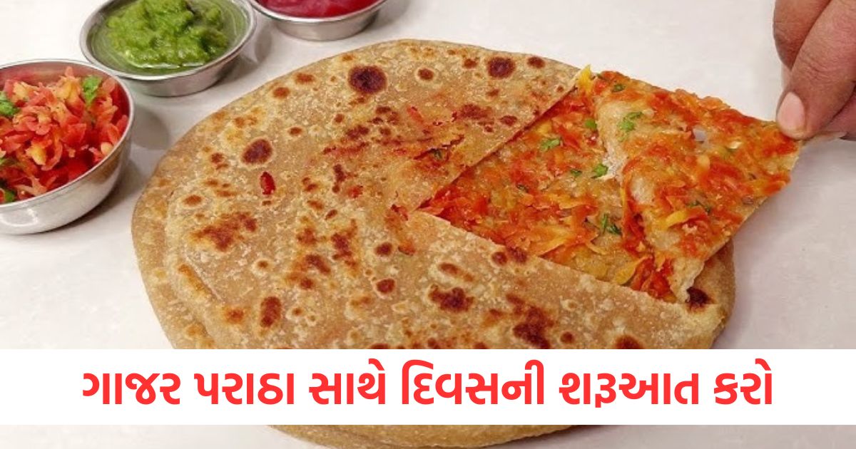 how to make instant carrot paratha brekfast ideasd