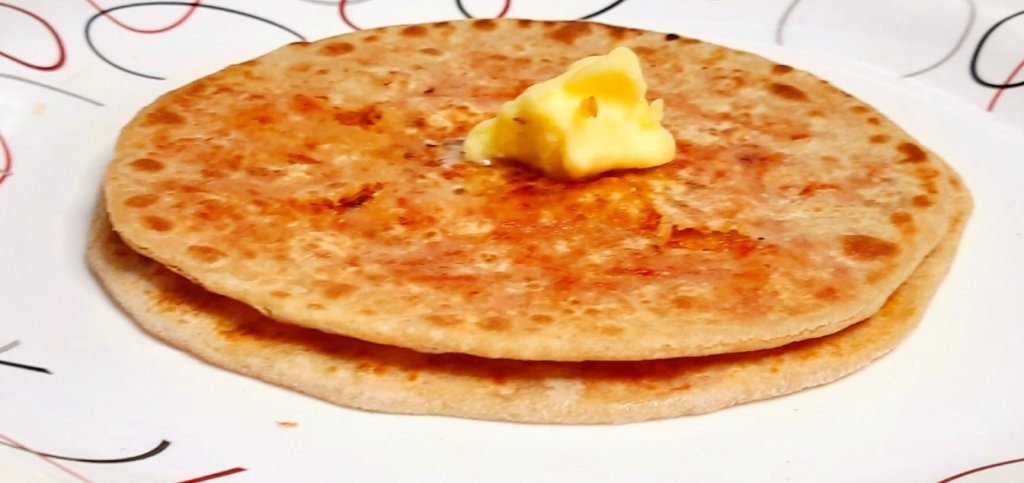 how to make instant carrot paratha brekfast