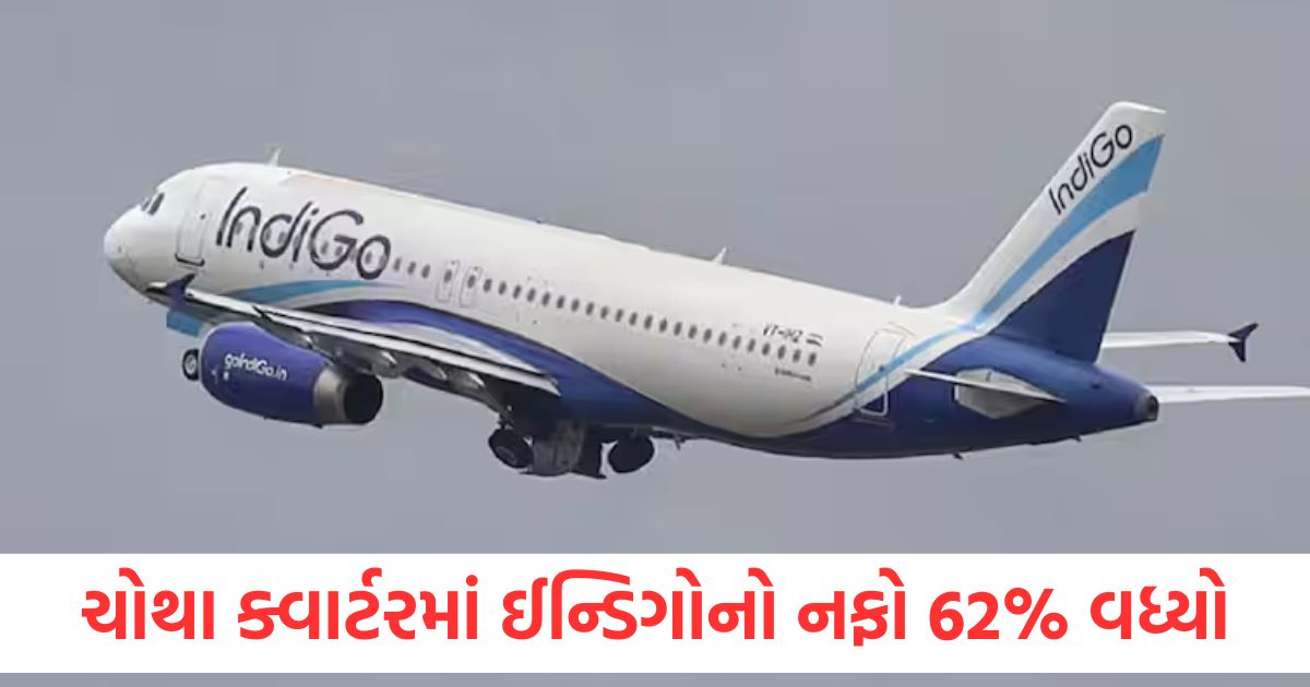 indigo q4 results consolidated net profit jumps to 62 percent