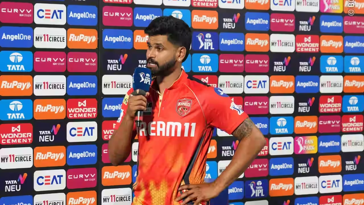 ipl 2025 shreyas iyer become first captain led 3 different team top 2 mi vs pbks